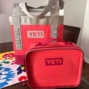 Yeti bag and lunch box set